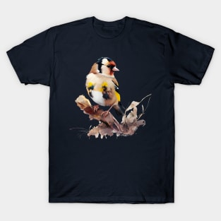 Goldfinch Bird On A Tree 2.0 T-Shirt